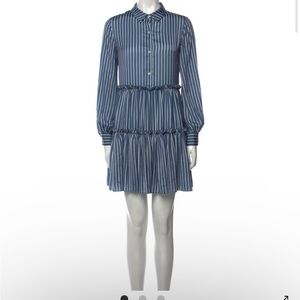 MAJE stripe mini dress size 3